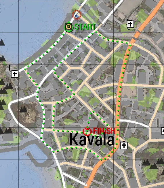 Death Spiral Route