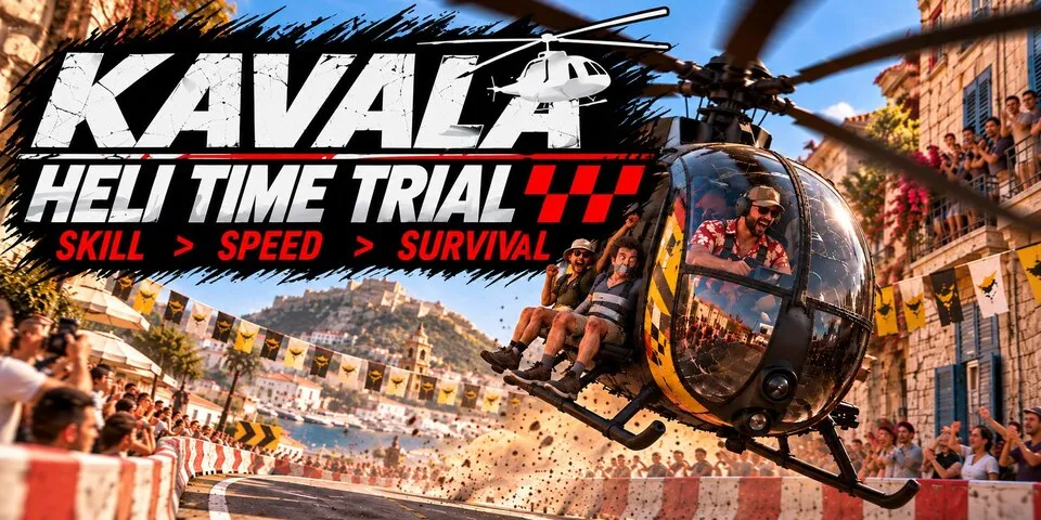 Kavala Heli Time Trial Workshop artwork